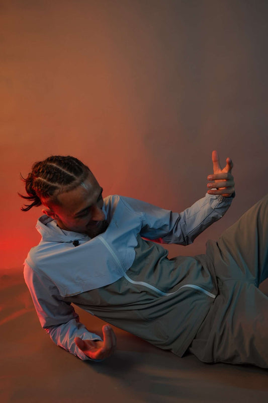 JD Tracksuit Ljusblå/Grå