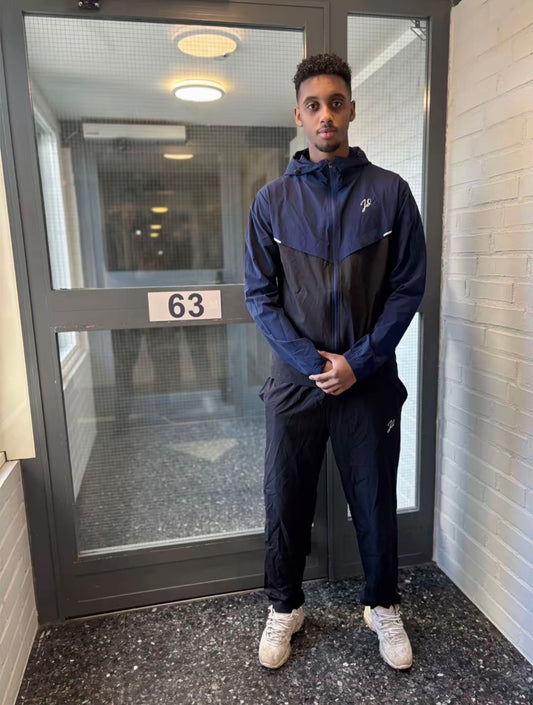 JD Tracksuit Mörkblå/Svart