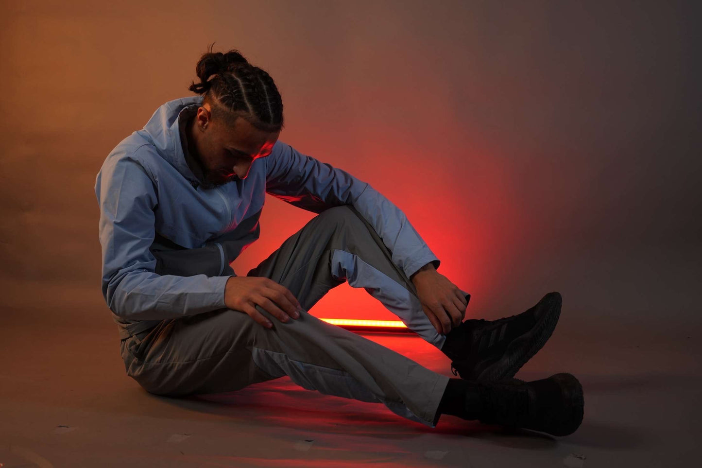 JD Tracksuit Ljusblå/Grå